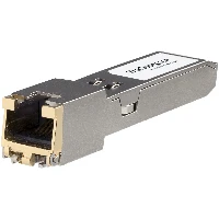StarTech.com HPE JL563A Compatible SFP+ Module - 10GBASE-T - SFP to RJ45 Cat6/Cat5e - 10GE Gigabit Ethernet SFP+ - RJ-45 30m - HPE 8320, 8325-48Y8, Copper, 10000 Mbit/s, SFP+, 30 m, 10 Gigabit Ethernet, Fast Ethernet, Gigabit Ethernet, IEEE 802.3ae