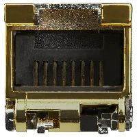 StarTech.com Dell EMC SFP-1G-T Compatible SFP Module - 1000BASE-T - SFP to RJ45 Cat6/Cat5e - 1GE Gigabit Ethernet SFP - RJ-45 100m, Copper, 1000 Mbit/s, SFP, 100 m, 1000BASE-T, Silver