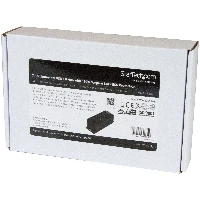 StarTech.com 7-Port USB 3.0 Hub with Power Adapter - Metal Industrial USB-A Hub with ESD & 350W Surge Protection - Din/Wall/Desk Mountable - High Speed USB 3.2 Gen 1 (5Gbps) Hub, USB 3.2 Gen 1 (3.1 Gen 1) Type-B, USB 3.2 Gen 1 (3.1 Gen 1) Type-A, 5000 Mbit/s, Black, Power, RoHS, REACH, CE, FCC, TAA