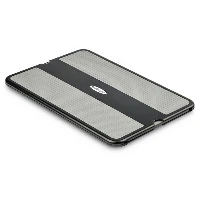 StarTech.com Lap Desk - With Retractable Mouse Pad, Notebook stand, Black, Grey, Plastic, Silicone, 33 cm (13