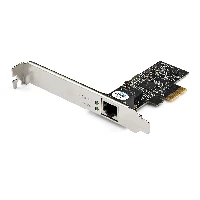 StarTech.com 2.5Gbps 2.5GBASE-T PCIe Network Card, Internal, Wired, PCI Express, Ethernet, 2500 Mbit/s, Black