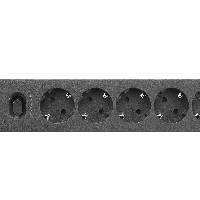 APC PME5B-GR, 680 J, 5 AC outlet(s), Type F, 230 V, 50/60 Hz, 10 A