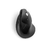 Kensington Pro Fit Ergo Vertical Wireless Mouse, Right-hand, Optical, RF Wireless, 1600 DPI, Black