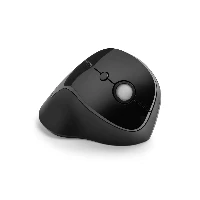 Kensington Pro Fit Ergo Vertical Wireless Mouse, Right-hand, Optical, RF Wireless, 1600 DPI, Black