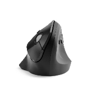 Kensington Pro Fit Ergo Vertical Wireless Mouse, Right-hand, Optical, RF Wireless, 1600 DPI, Black