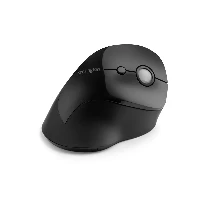 Kensington Pro Fit Ergo Vertical Wireless Mouse, Right-hand, Optical, RF Wireless, 1600 DPI, Black
