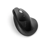 Kensington Pro Fit Ergo Vertical Wireless Mouse, Right-hand, Optical, RF Wireless, 1600 DPI, Black