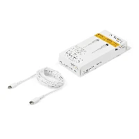 StarTech.com 6 foot (2m) Durable White USB-C to Lightning Cable - Heavy Duty Rugged Aramid Fiber USB Type A to Lightning Charger/Sync Power Cord - Apple MFi Certified iPad/iPhone 12, White, USB C, Lightning, 2 m, Male, Male