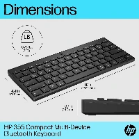 HP 355 Compact Multi-Device Bluetooth Keyboard HP 355 Compact Multi-Device Bluetooth Keyboard. Device