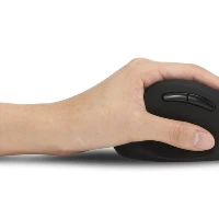 KensingtonProFitLeft-HandedErgoWirelessMouse,Left-hand,1600DPI,Black