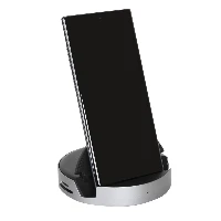Universal USB-C Phone Dock Targus AWU420GL. Basic device type Smartphone, Brand compatibility Universal. Docking connector type USB Type-C. Width 108 mm, Depth 108 mm, Height 22.3 mm, Weight 290 g. Product colour Black  Get the most out of your USB-C smartphone with this Universal USB-C Phone Dock. Dock your USB-C DP Alt Mode phone to the Universal USB-C Phone Dock and connect it to an external HDMI display to extend the functionality of your phone to your television or monitor. Pl