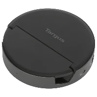 Universal USB-C Phone Dock Targus AWU420GL. Basic device type Smartphone, Brand compatibility Universal. Docking connector type USB Type-C. Width 108 mm, Depth 108 mm, Height 22.3 mm, Weight 290 g. Product colour Black  Get the most out of your USB-C smartphone with this Universal USB-C Phone Dock. Dock your USB-C DP Alt Mode phone to the Universal USB-C Phone Dock and connect it to an external HDMI display to extend the functionality of your phone to your television or monitor. Pl