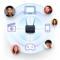 D-Link LTE Cat4 WiFi AC1200 Router, Wi-Fi 5 (802.11ac), Dual-band (2.4 GHz / 5 GHz), Ethernet LAN, 3G, Black, Tabletop router