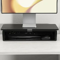 Kensington UVStand monitor stand with UVC sanitisation compartment, Freestanding, 18 kg, 86.4 cm (34
