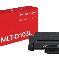 Everyday Black Toner compatible with Samsung MLT-D103L, High Yield Everyday Black Toner compatible with Samsung MLT-D103L, High Yield. Black toner page yield 2500 pages, Printing colours Black, Quantity per pack 1 pc(s)  Everyday Black Toner compatible with Samsung MLT-D103L, High Yield, by Xerox. Comes with a lifetime warranty and is designed for optimum quality, performance, reliability, and safety. Offered at a significantly lower cost compared to cartridges from original manufacture