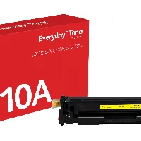 Everyday Yellow Toner compatible with HP CF412A/ CRG-046Y Everyday Yellow Toner compatible with HP CF412A/ CRG-046Y. Black toner page yield 2300 pages, Colour toner page yield 2300 pages, Printing colours Yellow, Quantity per pack 1 pc(s)  Everyday Yellow Toner compatible with HP CF412A/ CRG-046Y, by Xerox. Comes with a lifetime warranty and is designed for optimum quality, performance, reliability, and safety. Offered at a significantly lower cost compared to cartridges from original 