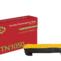 Everyday Black Remanufactured Toner by Xerox replaces Brother TN1050, Standard Capacity Everyday Remanufactured Black Toner by replaces Brother TN1050, Standard Capacity. Black toner page yield 1000 pages, Printing colours Black, Quantity per pack 1 pc(s)  Being environmentally responsible is simply the best way to do business, because it positively impacts the health of our planet, your company and your people. Everyday Remanufactured Toner by Xerox has the lowest carbon footprint than