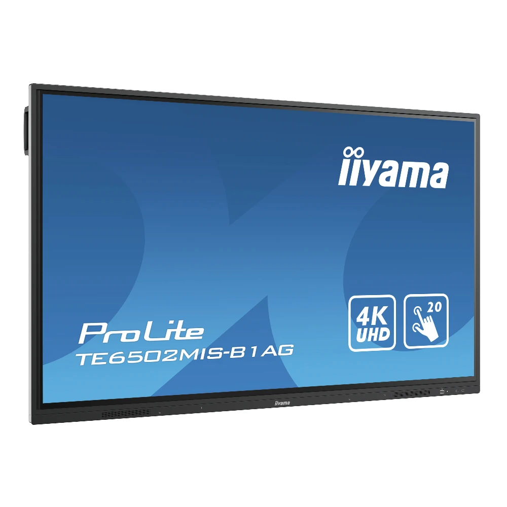 IIYAMA  iiyama TE6502MIS-B1AG. Product design Interactive flat panel. Display diagonal 165.1 cm (65