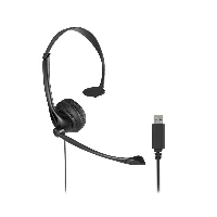KENSINGTON Classic USB-A Mono Headset with Mic and Volume Control Kensington Classic USB-A Mono Headset with 