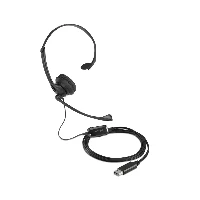 KENSINGTON Classic USB-A Mono Headset with Mic and Volume Control Kensington Classic USB-A Mono Headset with 