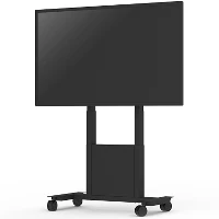 NEC PD02MHA - Carrello (4 rotelle) - motorizzato - per pannello piatto - nero - dimensione schermo 46-84 - per InfinityBoard 2.2, 2.2 QL, MultiSync E705, E805, P463, P553, P703, P801, V552, V801, X841