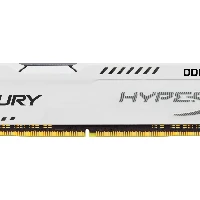 HyperX FURY - DDR4 - modulo - 8 GB - DIMM 288-PIN - 2400 MHz / PC4-19200 - CL15 - 1.2 V - senza buffer - non ECC - bianco