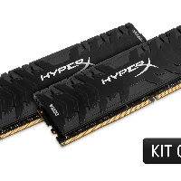 HyperX Predator - DDR4 - kit - 32 GB 2 x 16 GB - DIMM 288-PIN - 2666 MHz / PC4-21300 - CL13 - 1.35 V - senza buffer - non ECC - nero