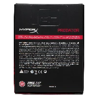 HyperX Predator - DDR4 - kit - 32 GB 2 x 16 GB - DIMM 288-PIN - 2666 MHz / PC4-21300 - CL13 - 1.35 V - senza buffer - non ECC - nero