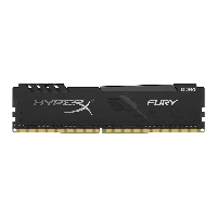 HyperX FURY - DDR4 - modulo - 4 GB - DIMM 288-PIN - 3200 MHz / PC4-25600 - CL16 - 1.35 V - senza buffer - non ECC - nero
