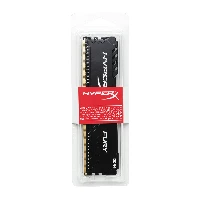 HyperX FURY - DDR4 - modulo - 4 GB - DIMM 288-PIN - 3200 MHz / PC4-25600 - CL16 - 1.35 V - senza buffer - non ECC - nero