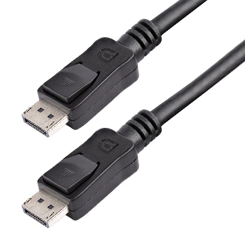 StarTech.com 10ft (3m) DisplayPort 1.2 Cable - 4K x 2K Ultra HD VESA Certified DisplayPort Cable - DP to DP Cable for Monitor - DP Video/Display Cord - Latching DP Connectors, 3 m, DisplayPort, DisplayPort, Male, Male, 3840 x 2400 pixels