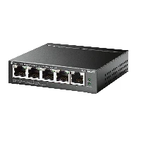 TP-Link 5-Port Gigabit Easy Smart Switch with 4-Port PoE+, L2, Gigabit Ethernet (10/100/1000), Power over Ethernet (PoE)