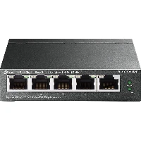 TP-Link 5-Port Gigabit Easy Smart Switch with 4-Port PoE+, L2, Gigabit Ethernet (10/100/1000), Power over Ethernet (PoE)