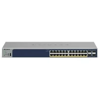 NETGEAR GS728TPP, Managed, L2/L3/L4, Gigabit Ethernet (10/100/1000), Power over Ethernet (PoE), Rack mounting