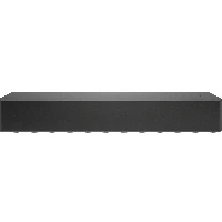 HP Universal USB-C Multiport Hub, Wired, USB 3.2 Gen 2 (3.1 Gen 2) Type-C, 10,100,1000 Mbit/s, Black, 4K Ultra HD, 60 Hz