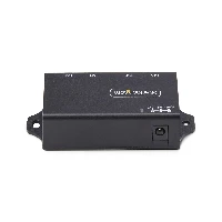 StarTech.com 2-Port Gigabit Midspan PoE+ Injector, 10/100/1000Mbps, PoE+ (802.3af/at), 30W, 1Gbps Ethernet, Wall Mountable, Unmanaged Inline Power Over Ethernet, Gigabit Ethernet, Fast Ethernet, 10,1000,100 Mbit/s, 10/100/1000, IEEE 802.3ab, IEEE 802.3af, IEEE 802.3i, IEEE 802.3u, IEEE 802.3at, IC Plus - IP802AR, Black