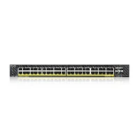 Zyxel XGS1935-52HP, Managed, L2/L3, Gigabit Ethernet (10/100/1000), Power over Ethernet (PoE), Rack mounting