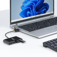 StarTech.com ST4200MINI2-USB-HUB, USB 2.0, USB 2.0 Type-A, 480 Mbit/s, Black, Acrylonitrile butadiene styrene (ABS), Thermoplastic elastomer (TPE)