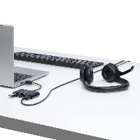 StarTech.com ST4200MINI2-USB-HUB, USB 2.0, USB 2.0 Type-A, 480 Mbit/s, Black, Acrylonitrile butadiene styrene (ABS), Thermoplastic elastomer (TPE)