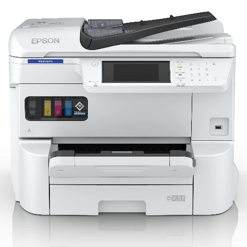 Epson WorkForce Pro EM-C7100DWF, Inkjet, Colour printing, 4800 x 1200 DPI, A3+, Direct printing, White