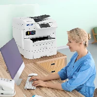 Epson WorkForce Pro EM-C7100DWF, Inkjet, Colour printing, 4800 x 1200 DPI, A3+, Direct printing, White