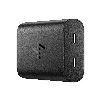 HP 65W Gallium Nitride USB-C Laptop Charger, 90 V, 65 W, 1.6 A, 8 A, Black, 0 - 35 C