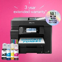 Epson EcoTank ET-5805, Inkjet, Colour printing, 4800 x 2400 DPI, A4, Direct printing, Black