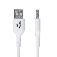 StarTech.com 6.6ft (2m) USB-A to USB-C Charging Cable, Charge & Sync, 3A, USB 2.0, TPE Jacket - White USB Charging Cord, 2 m, USB A, USB C, USB 2.0, 0.48 Gbit/s, White