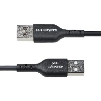 StarTech.com 6.6ft (2m) USB-A to USB-C Charging Cable, Charge & Sync, 3A, USB 2.0, TPE Jacket - Black USB Charging Cord, 2 m, USB A, USB C, USB 2.0, 0.48 Gbit/s, Black