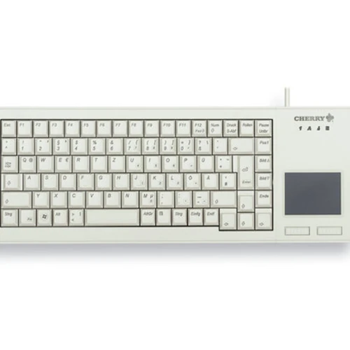 CHERRY XS Touchpad, Full-size (100%), Wired, USB, QWERTY, Grey