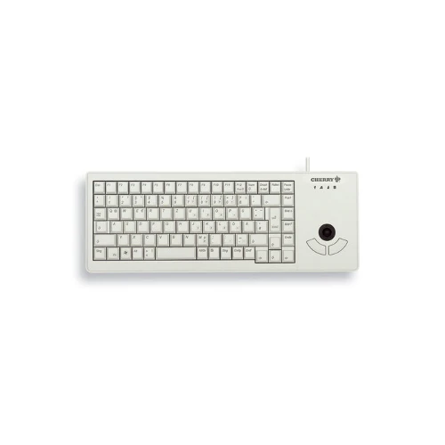 CHERRY XS Trackball, Full-size (100%), Wired, USB, QWERTY, Grey
