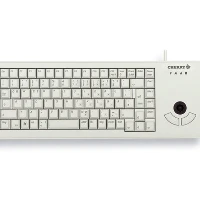 CHERRY XS Trackball, Full-size (100%), Wired, USB, QWERTY, Grey