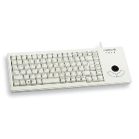 CHERRY XS Trackball, Full-size (100%), Wired, USB, QWERTY, Grey
