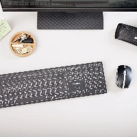 CHERRY KW 9100 SLIM, Wireless, RF Wireless + Bluetooth, QWERTY, Black